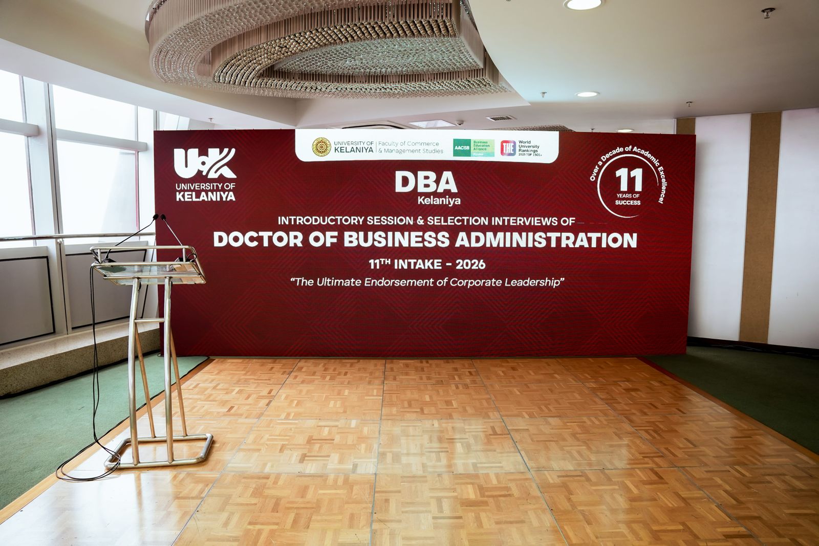 University of Kelaniya — Main Stage